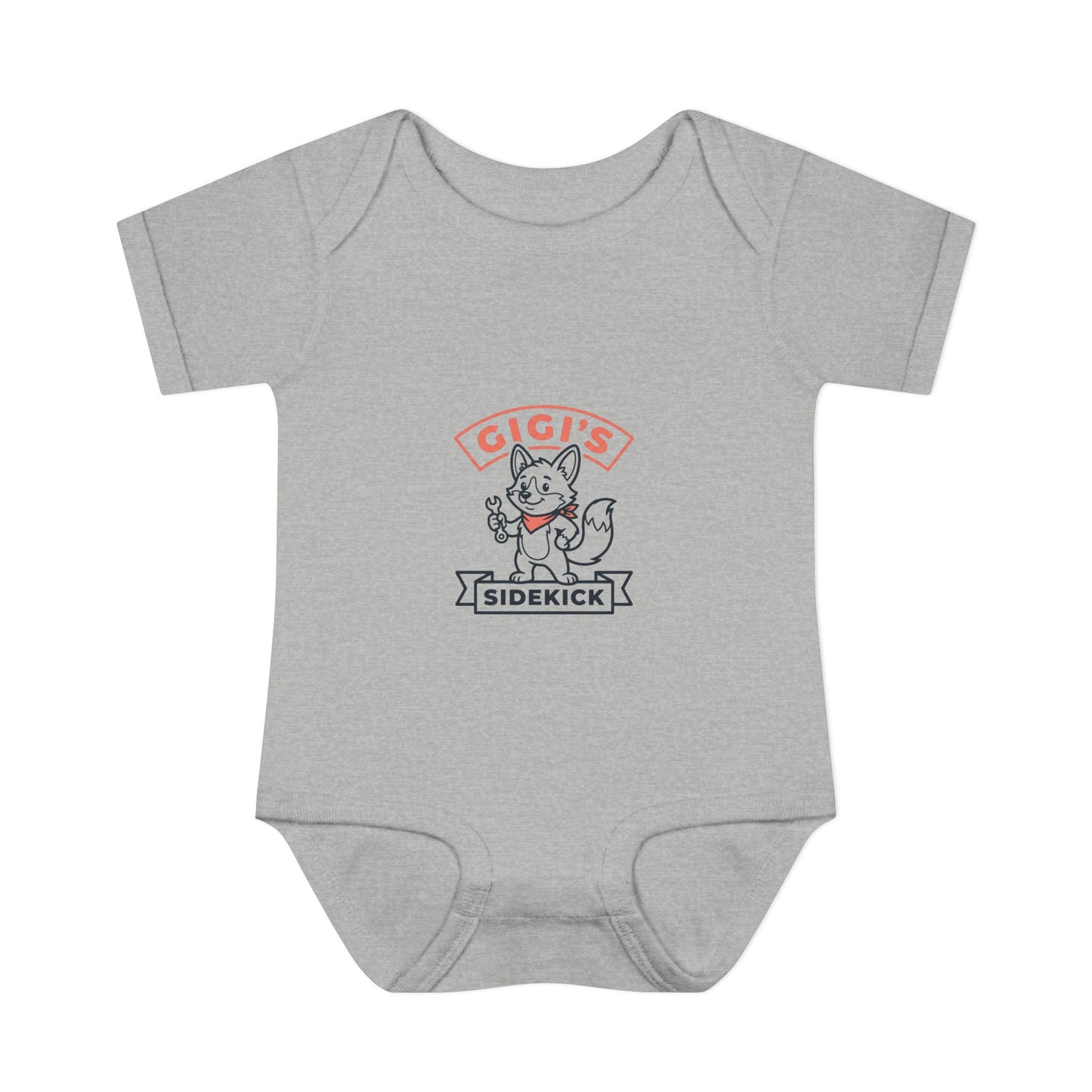Infant Bodysuit — "Gigi's Sidekick" Cute Kitten Baby Onesie