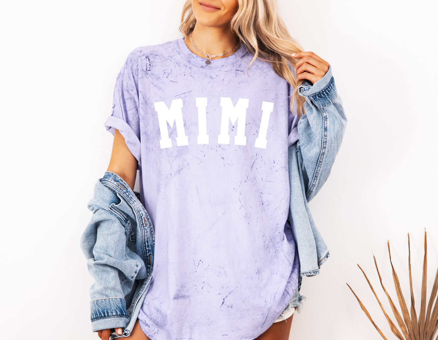 Mimi Grandma Comfort Colors Garment Dyed T Shirt (Condensed font)