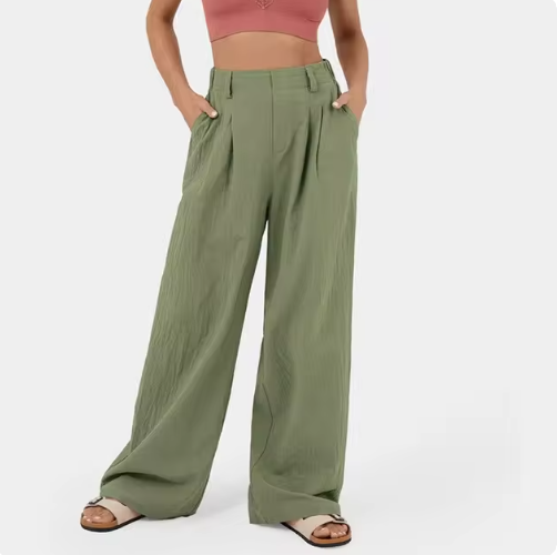 Chic Comfort Pocket Trousers